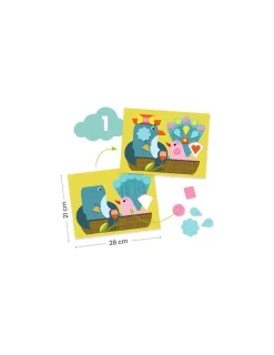 Djeco Le chat et ses amis 6 activités créatives -