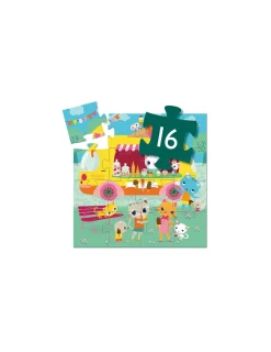 Djeco Le glacier puzzle 16 pièces -