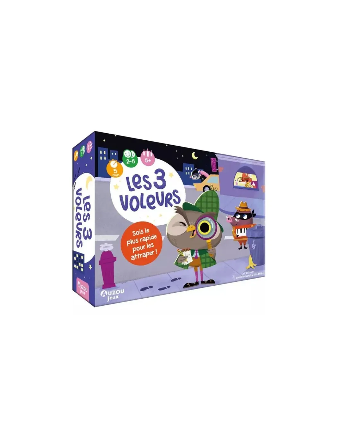 Enfant Auzou Les 3 voleurs -