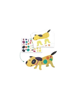 Djeco Les animaux et leurs maisons 6 activités créatives -