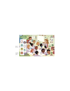 Auzou Livre Cherche et trouve des tout-petits à la maternelle -