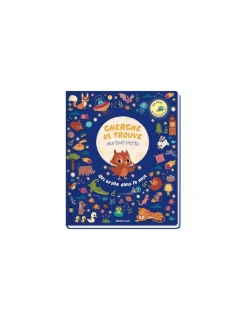 Auzou Livre Cherche et trouve des tout-petits qui brille dans la nuit -