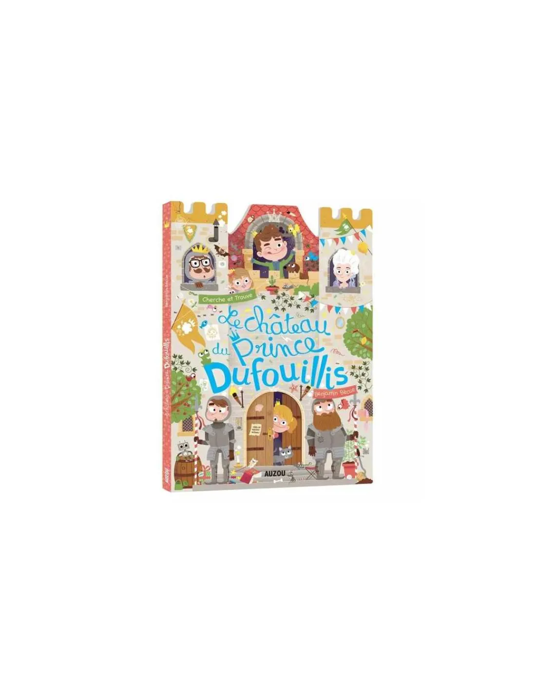 Auzou Livre Cherche et trouve Le château du prince Dufouillis -