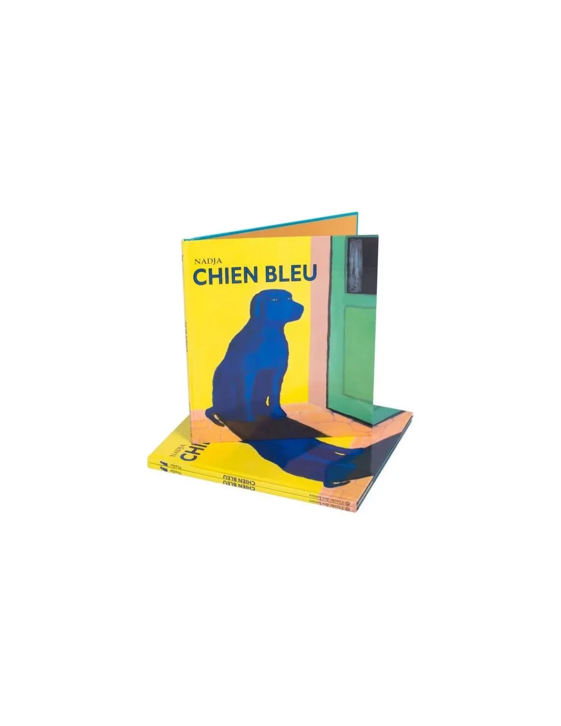 Moulin Roty Livre Chien bleu - L'école des loisirs