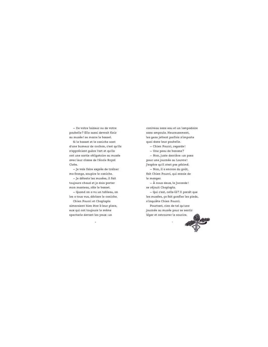 Moulin Roty Livre Chien Pourri au musée - L'école des loisirs