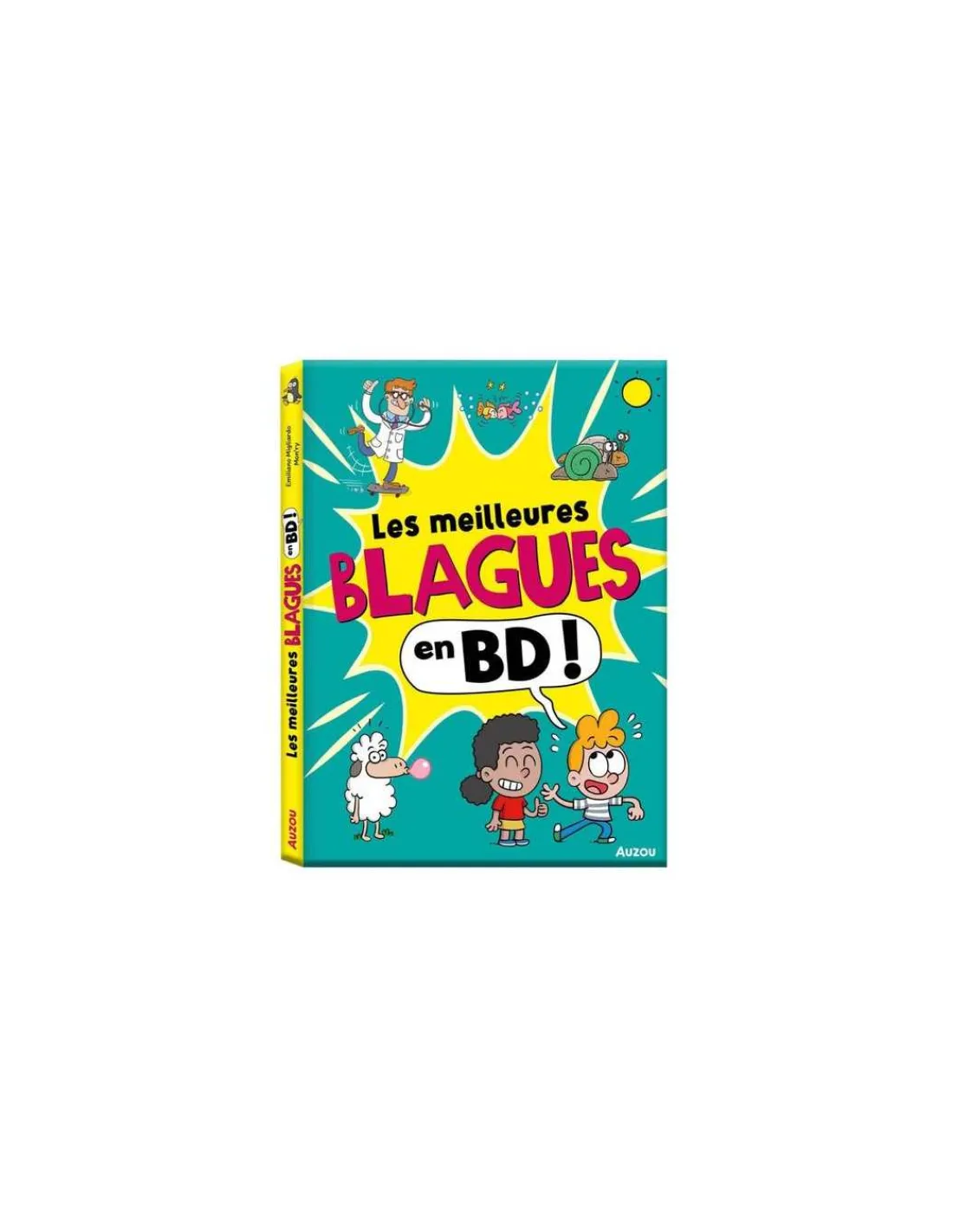 Auzou Livre Les meilleures blagues en BD -