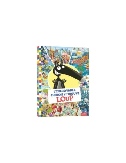 Auzou Livre L'incroyable Cherche et trouve Loup -