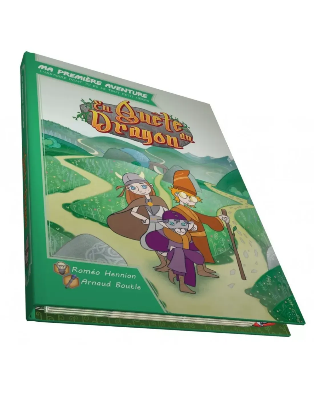 Enfant Blackrock Games Livre Ma 1ère aventure : En quête du dragon