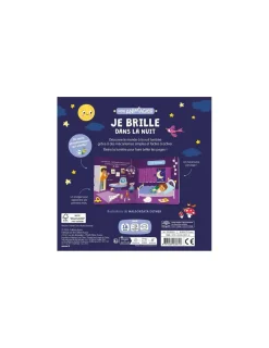 Auzou Livre Mon Anim'agier je brille dans la nuit -