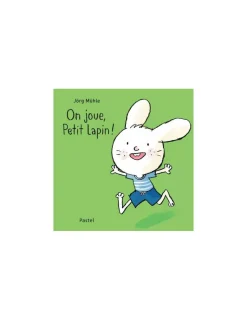 Moulin Roty Livre On joue Petit Lapin - L'école des loisirs