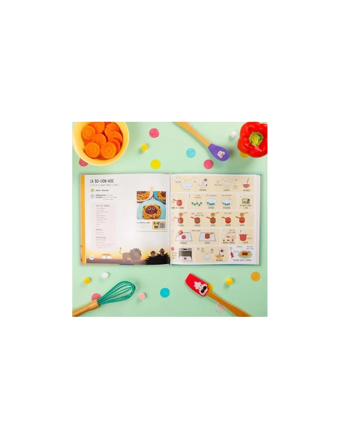 Chefclub kids Livre On s'amuse en cuisine -