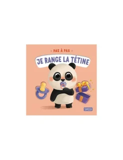 Sassi junior Livre Pas à pas je range la tétine - Sassi