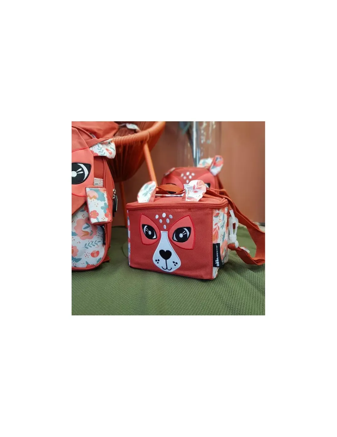 Enfant Les Deglingos Lunch bag Melimelos la biche - Les Déglingos