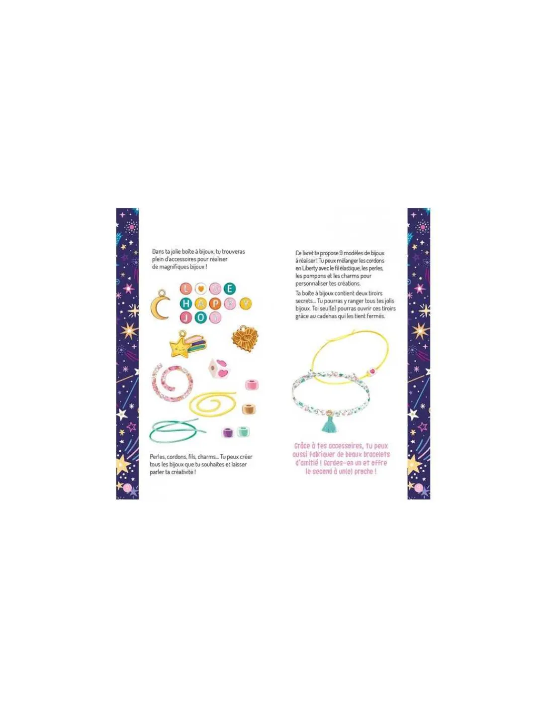 Auzou Ma boîte à bijoux secrète Céleste -