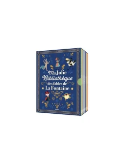 Auzou Ma jolie bibliothèque des fables de la fontaine -