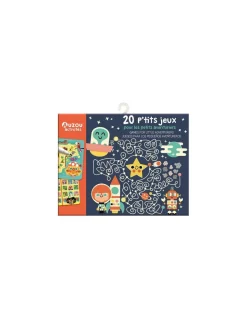 Auzou Ma pochette de 20 p'tits jeux pour les petits aventuriers -