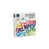 Vilac Magnets alphabet majuscules bois 77 pièces -