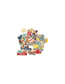 Janod Magnets Bolides 24 pièces -