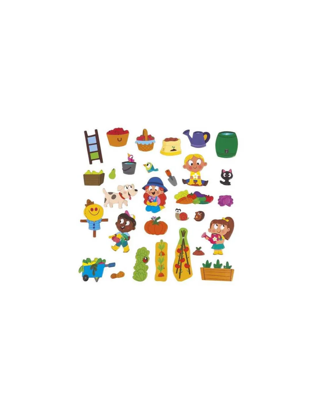 Janod Magnéti'stories Le potager -