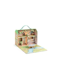 Djeco Maison des bois Sylvia & Fox Tinyly -