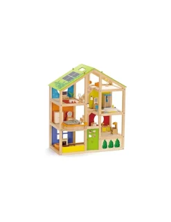 Enfant Hape Toys Maison toute saison meublée - Hape
