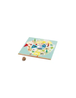 Enfant Djeco Mallette de jeux Junior - Ludo and Co -
