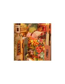 Rolife Maquette Floral Corner Book Nook -