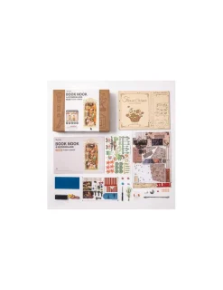 Rolife Maquette Floral Corner Book Nook -