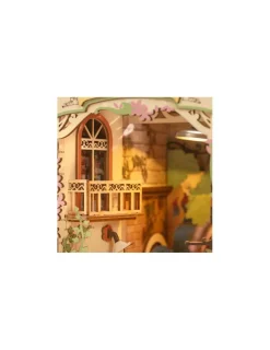 Rolife Maquette Floral Corner Book Nook -
