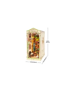 Rolife Maquette Floral Corner Book Nook -
