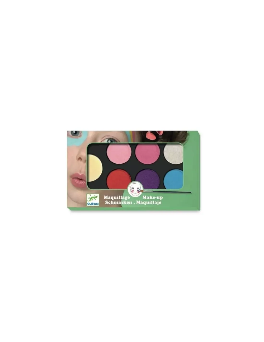 Enfant Djeco Maquillage palette 6 couleurs sweet -