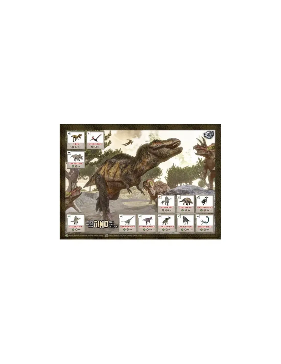 Enfant Buki France Maxi pack Dino à deterrer - Buki