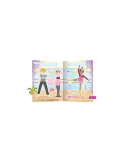 Auzou Mes 500 Autocollants créatifs Jolies danseuses -