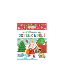 Auzou Mes 250 Autocollants Joyeux Noël -