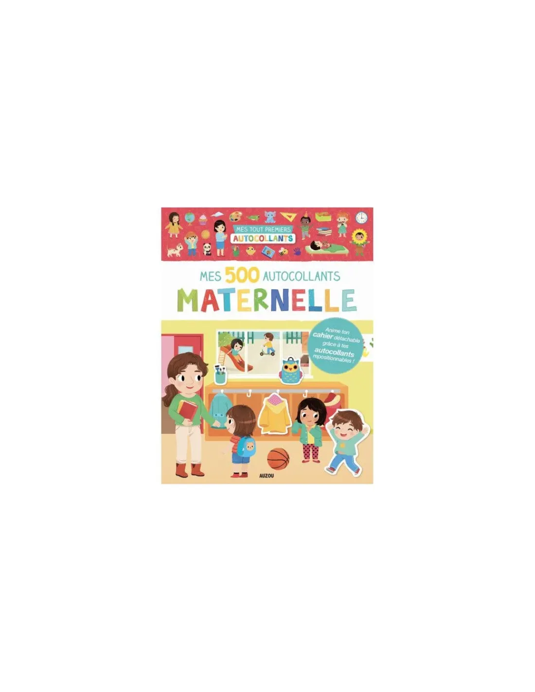 Auzou Mes 500 Autocollants Maternelle -