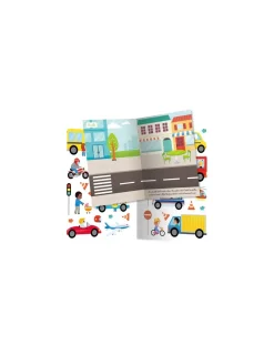 Auzou Mes 500 Autocollants police et pompiers -