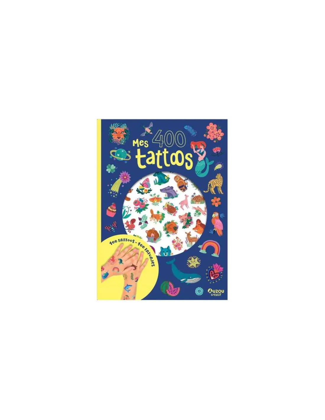 Enfant Auzou Mes 400 tatoos -