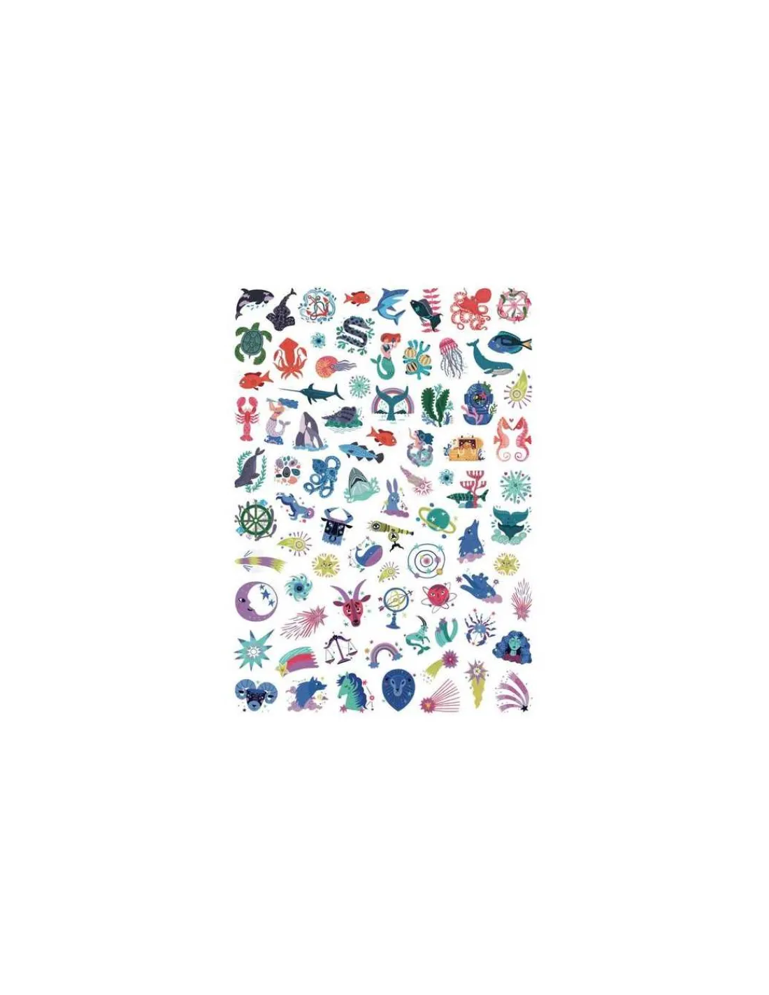 Enfant Auzou Mes 400 tatoos -