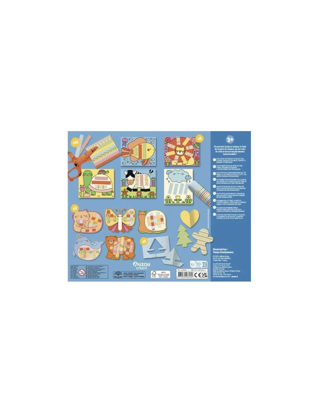 Auzou Mes créations à découper -