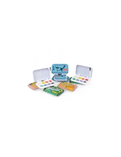 Moulin Roty Mini palette aquarelle jaune -