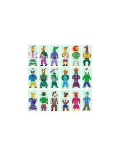 Djeco Mix & Match Modanimo -