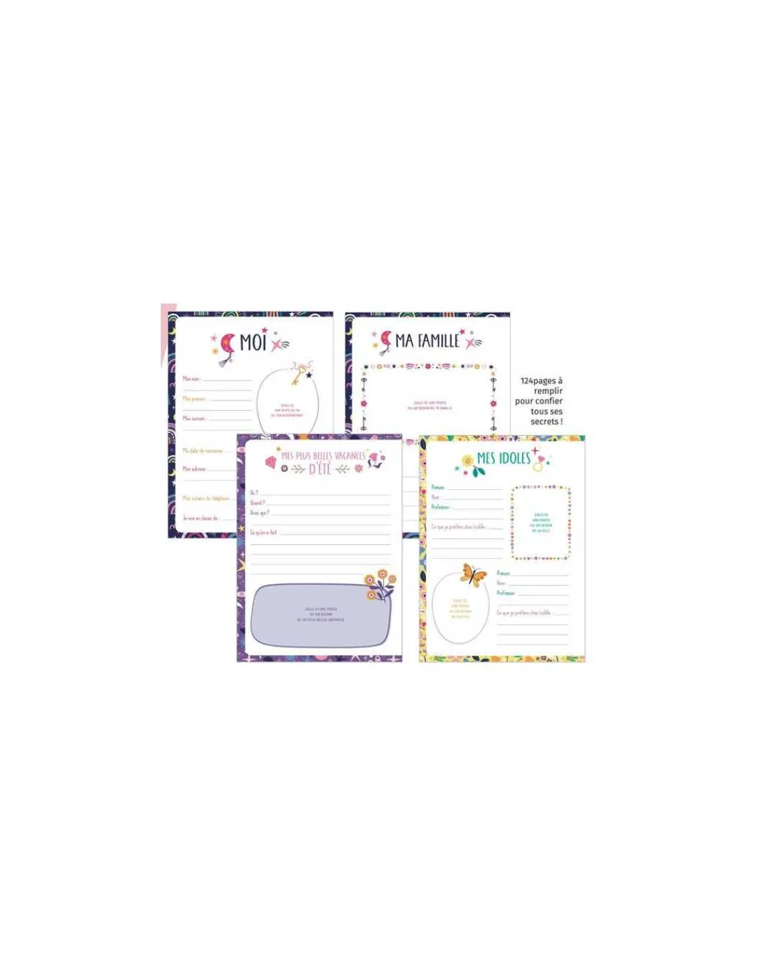 Auzou Mon carnet secret bijou porte-bonheur -