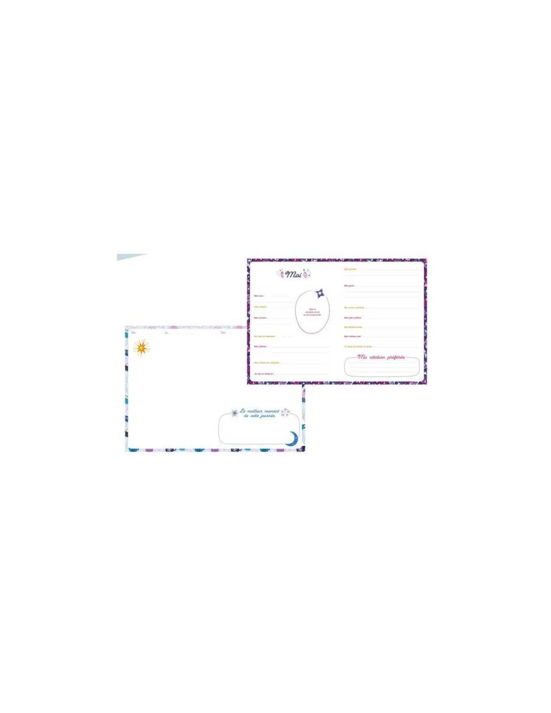 Auzou Mon carnet secret bijou scintillant -