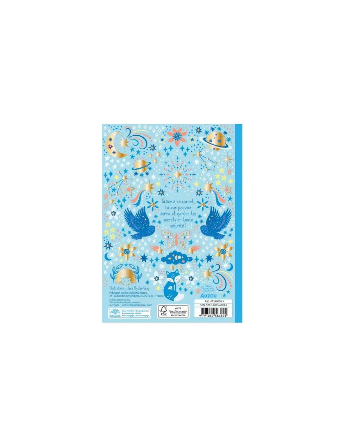 Auzou Mon carnet secret bijou scintillant -