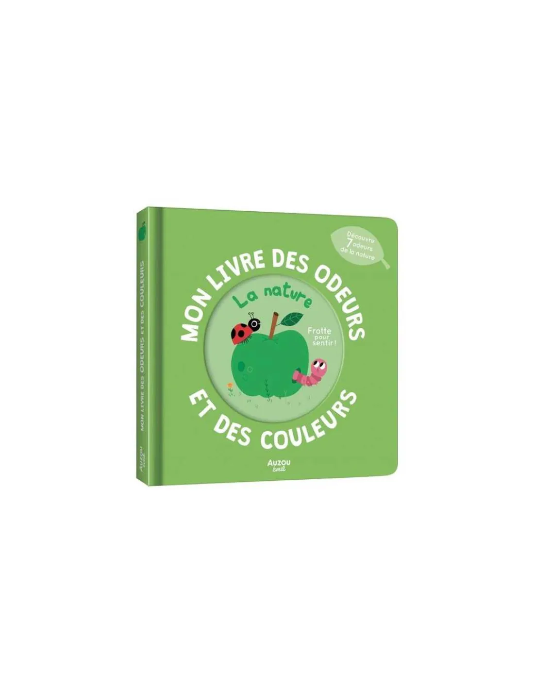 Auzou Mon livre des odeurs et des couleurs la nature -