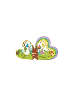 123 Soleil Mon livre feutrine joli papillon - !