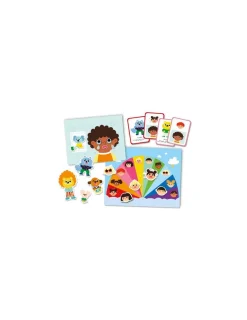 Auzou Mon petit coffret aimanté Les émotions -