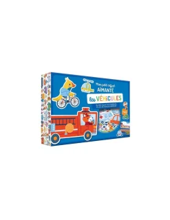 Auzou Mon petit coffret aimanté les véhicules -