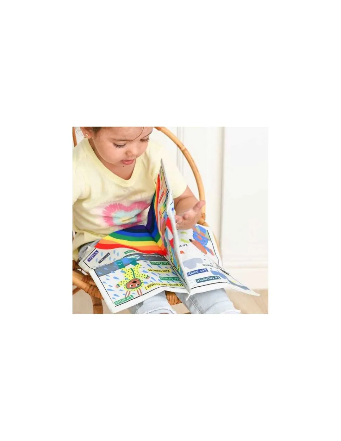 Crinkly Mon petit journal les couleurs des animaux -