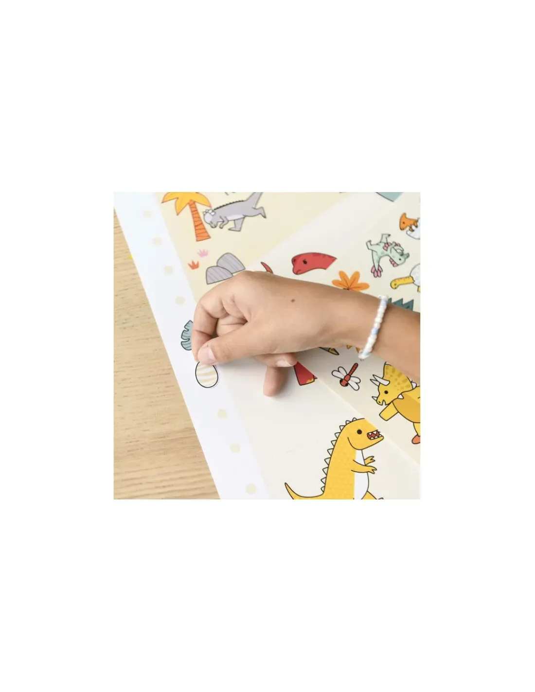 Poppik Mon poster créatif Dinosaures -